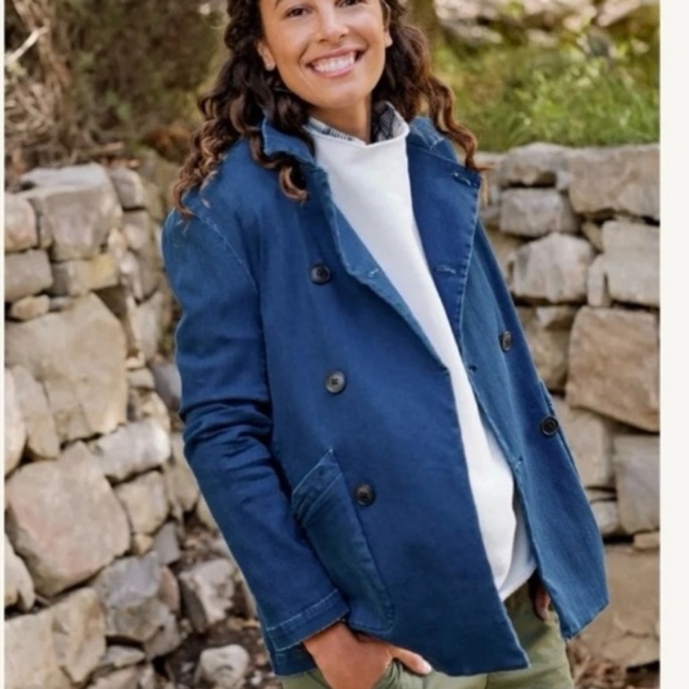 FRANK & EILEEN Belfast Performance Denim Peacoat
Jacket XXS - Picture 5 of 11